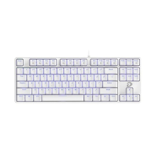 Dareu EK87 Mechanical Gaming Keyboard - White (Brown Switch)