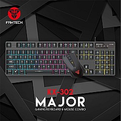 FANTECH KX302 Major Gaming Keyboard and Mouse Combo