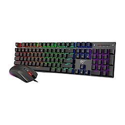 HAVIT KB863CM MULTI FUNCTION MECHANICAL GAMING WIRED KEYBOARD & MOUSE COMBO