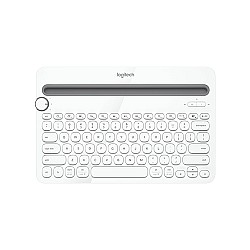Logitech K480 Bluetooth Multi-Device Keyboard (white)