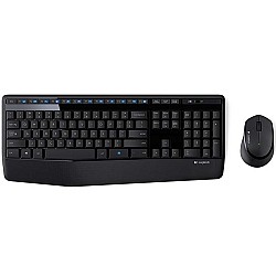 Logitech MK345 Wireless Combo with Full-Size Keyboard and Right-Handed Mouse