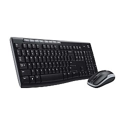 Logitech mk260r Wireless Keyboard Mouse Combo - Black 