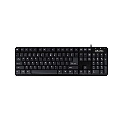 Meetion MT-K202 Waterproof USB Wired Keyboard (Black)