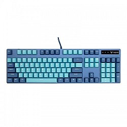 Rapoo V500 Pro Mechanical Gaming Keyboard (Cyan Blue)
