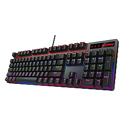 Rapoo V500 Pro Wired Mechanical Gaming Keyboard Black