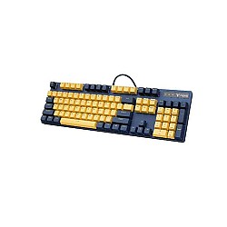 Rapoo V500 Pro Mechanical Gaming Keyboard (Yellow Blue)