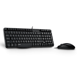 Rapoo N1820 Wired Optical Mouse & Keyboard Combo 