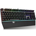 Rapoo V720 Full color RGB backlight game mechanical keyboard