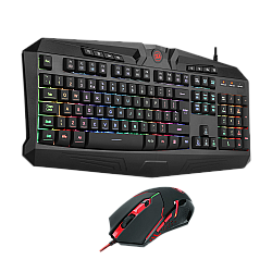 Redragon S101-UK RGB Gaming Keyboard and Gaming Mouse Combo