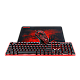 Redragon S107 Gaming Keyboard Mouse Mouse Pad Combo
