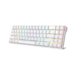 RK Royal Kludge Rk71 RGB Gaming Keyboard (White) 