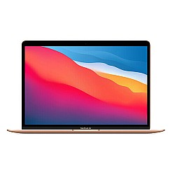 Apple MacBook Air MGNE3PA/A MBA 13.3-inch Full HD Retina Display M1 Chip 8GB RAM 512GB SSD Laptop (Gold)