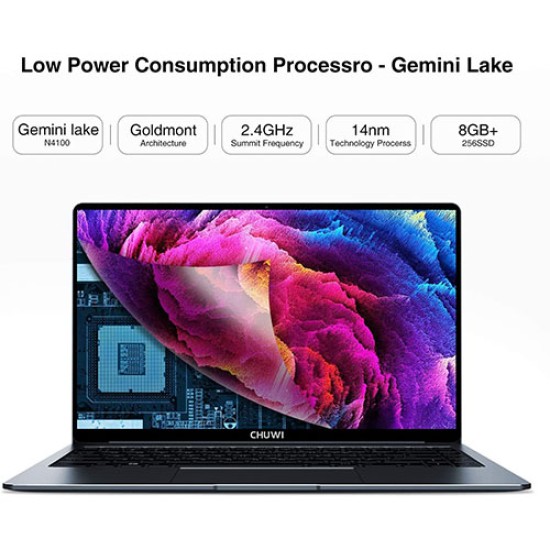 CHUWI LAPBOOK PRO 14.1 INCH Intel Gemini Lake N4100 8GB RAM 256GB SSD LAPTOP
