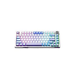 LEOBOG HI75 81-Keys RGB Wired Mechanical Gaming Keyboard (White)