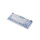 LEOBOG HI75 81-Keys RGB Wired Mechanical Gaming Keyboard (White)
