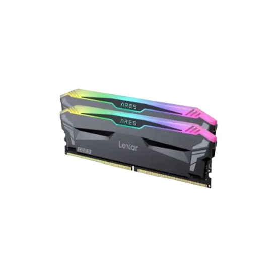 LEXAR ARES RGB 32GB (16*2) DDR5 6000MHZ GAMING DESKTOP RAM