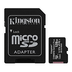Kingston Canvas Select Plus 128GB UHS-I microSDXC Memory Card