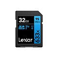LEXAR 32GB PROFESSIONAL 633X UHS-I SDHC MEMORY CARD
