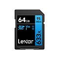 LEXAR 64GB PROFESSIONAL 633X UHS-I SDHC MEMORY CARD