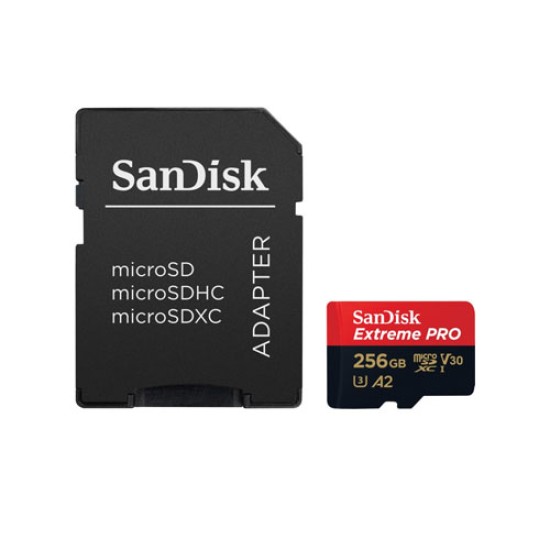 SanDisk Extreme Pro  256GB microSD Card