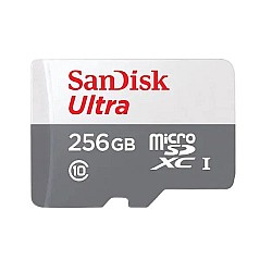 SANDISK ULTRA 256GB CLASS-10 100MBPS MICRO SDXC UHS-I MEMORY CARD
