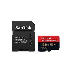 Sandisk Extreme Pro 128GB UHS-I MicroSDXC Memory Card