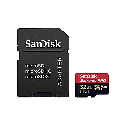 SANDISK EXTREME PRO 32GB 100MBPS MICROSDXC MEMORY CARD