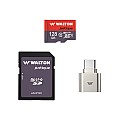WALTON WMC128WC 128GB MICRO SD CARD WITH TYPE-C CARD READER AND SD CARD ADAPTER