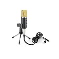 BM-100FX USB POWERED CONDENSER STUDIO RECORDING MICROPHONE WITH NOISE CANCEL AND ECHO EFFECT