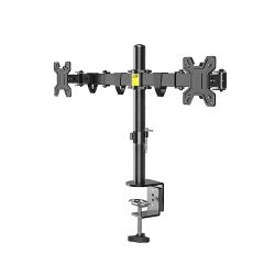 KALOC KLC-DW220-J DUAL LCD MONITOR DESK MOUNT STAND