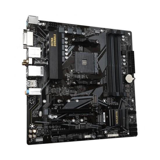 Gigabyte B550M DS3H AC Ultra Durable MATX AMD Motherboard