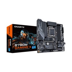 GIGABYTE B760M GAMING X DDR5 13TH AND 12TH GEN INTEL MATX MOTHERBOARD