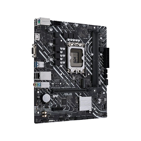 ASUS PRIME H610M-K D4-SI 12th Gen Intel Motherboard (Commercial Edition)