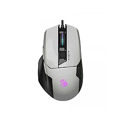 A4TECH Bloody W70 Max RGB Gaming Mouse (White)