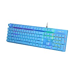 AULA S2022 Mechanical Wired Gaming Keyboard (Blue)