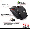 FANTECH W4 2000DPI Wireless Gaming Mouse