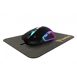 Gamdias ZEUS M3 RGB Gaming Mouse with NYX E1 Gaming Mouse Pad Combo