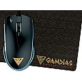 Gamdias Zeus E2RGB Optical Gaming Mouse with mouse pad