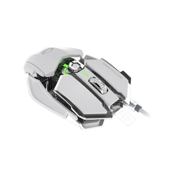 Meetion MT-M990S Wired Mechanical Gaming Mouse (White)