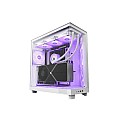 NZXT H6 Flow RGB Compact Dual-Chamber Mid-Tower Airflow Case (White)