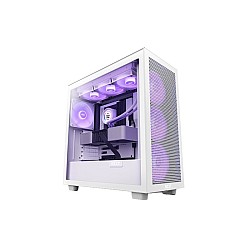 NZXT H7 Flow RGB ATX Mid-Tower Case (White)