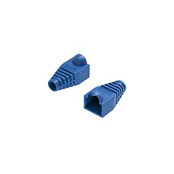 VENTION IOCL0-50 RJ45 BLUE PVC STYLE 50 PACK STRAIN RELIEF BOOTS