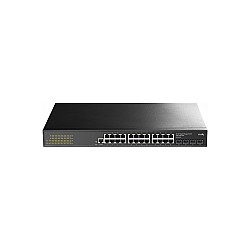 CUDY GS2024S2 24 PORT 2 LAYER MANAGED GIGABIT SWITCH WITH 4 GIGABIT SFP SLOTS