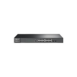 TP-LINK T2600G-18TS JETSTREAM 16-PORT GIGABIT L2 MANAGED NETWORK SWITCH WITH 2 SFP SLOTS SWITCH
