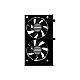 OCPC POLE P1 ARGB Graphics Card Cooling Holder (Black)