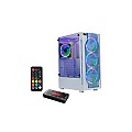 OVO E-335DW Mid-Tower ARGB Gaming Case with Remote Controller