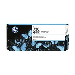 HP 730B 300-ml DesignJet Matte Black Ink Cartridge