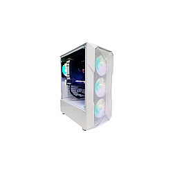 PC Power GC230 MESH White ATX Mid Tower Gaming Computer Case