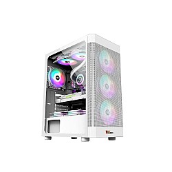 PC Power PG-H350 WH Icy Mesh Atx Gaming casing
