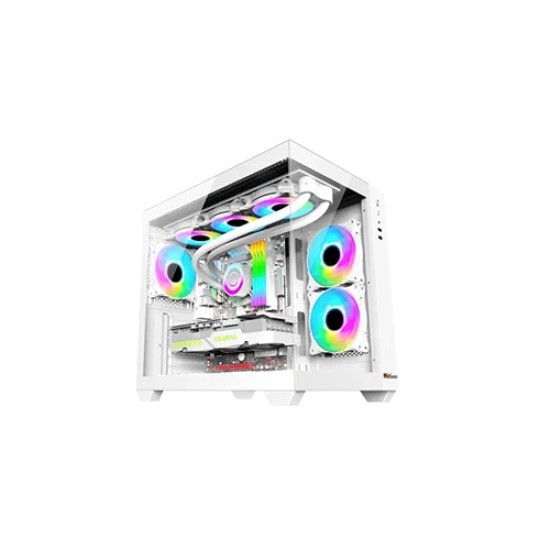 PC Power PG-H600 WH Iceland M-Atx Gaming Case